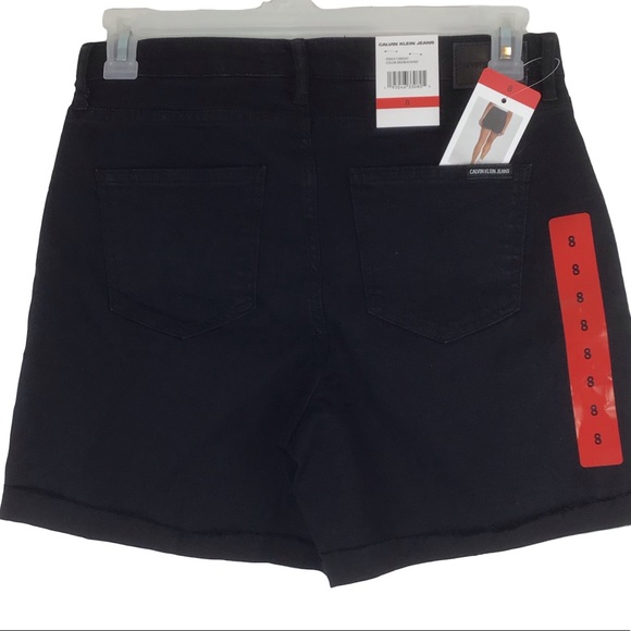 Calvin Klein Jeans Women’s Cut Off Denim Shorts 8 - Picture 9 of 10